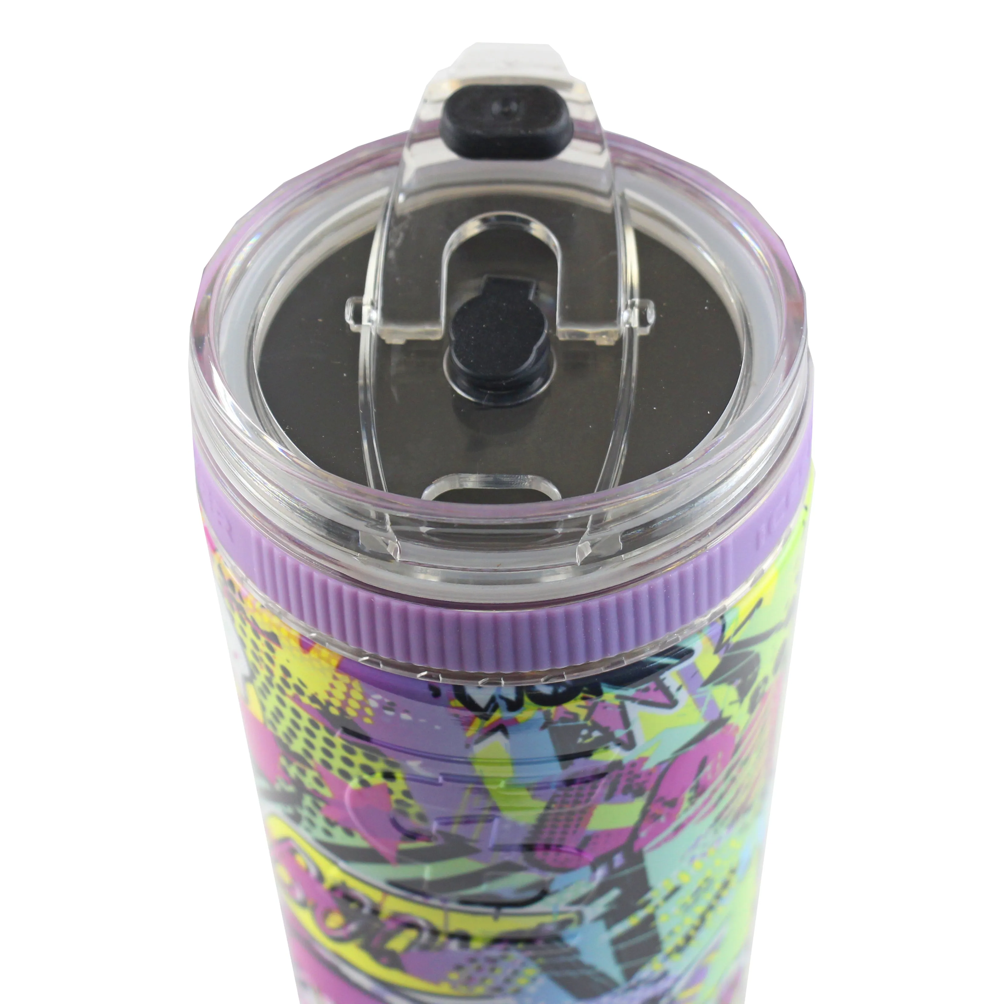 26oz Graffiti Flex Bottle with Metal Base