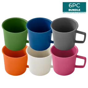 All Natural 400ml Camper Cup 6PCs Bundle