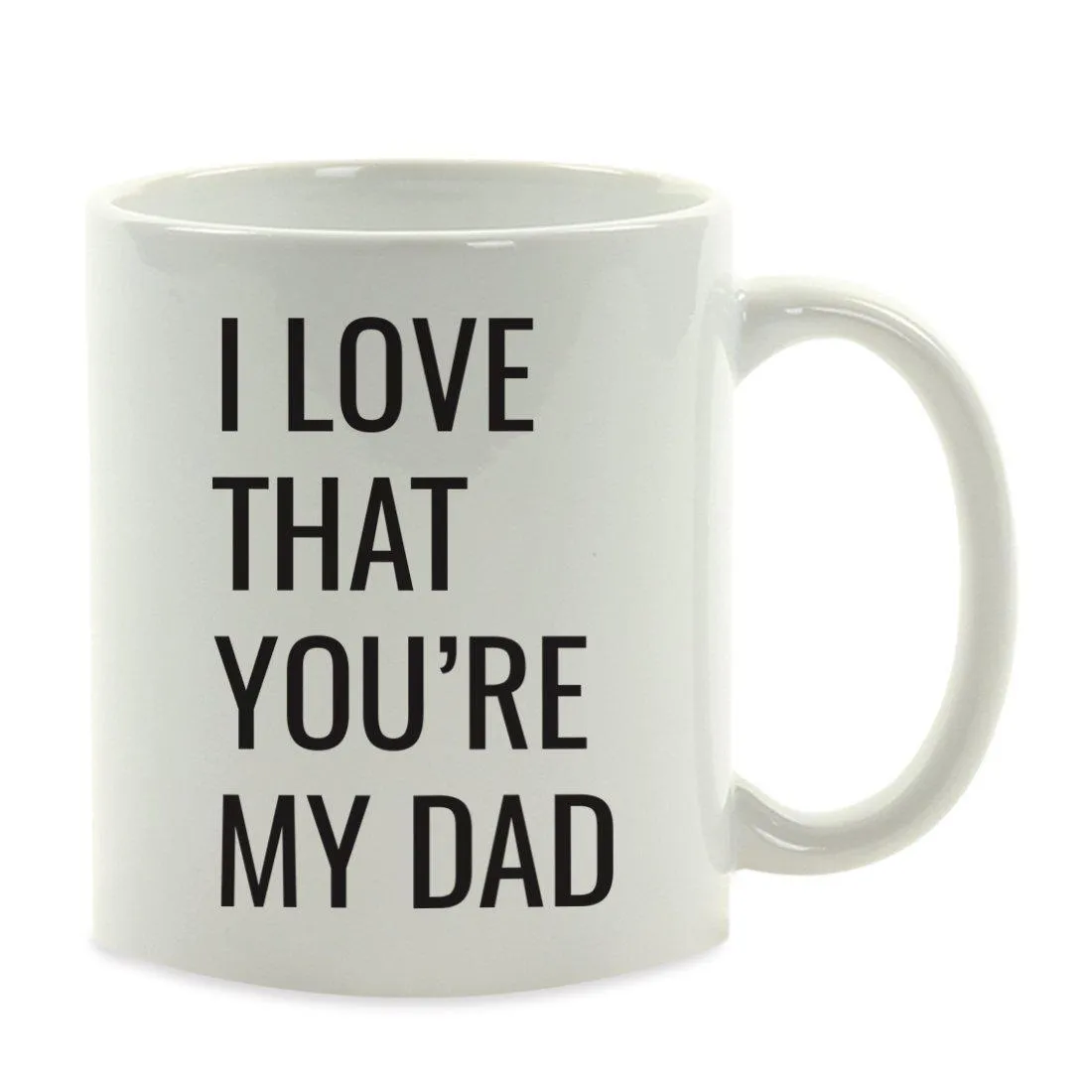 Andaz Press 11oz Best Father's Day Coffee Mug