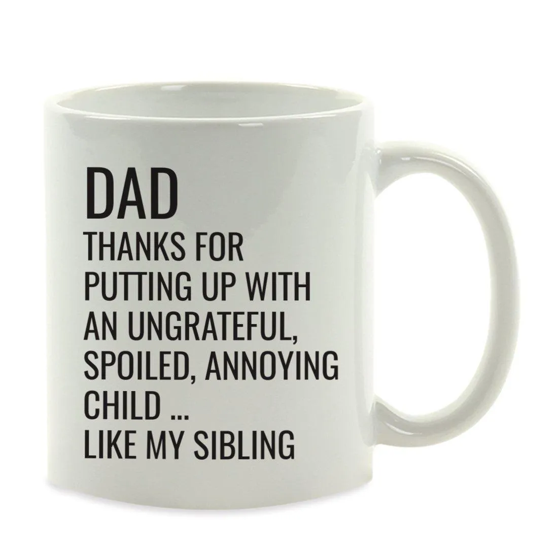 Andaz Press 11oz Best Father's Day Coffee Mug