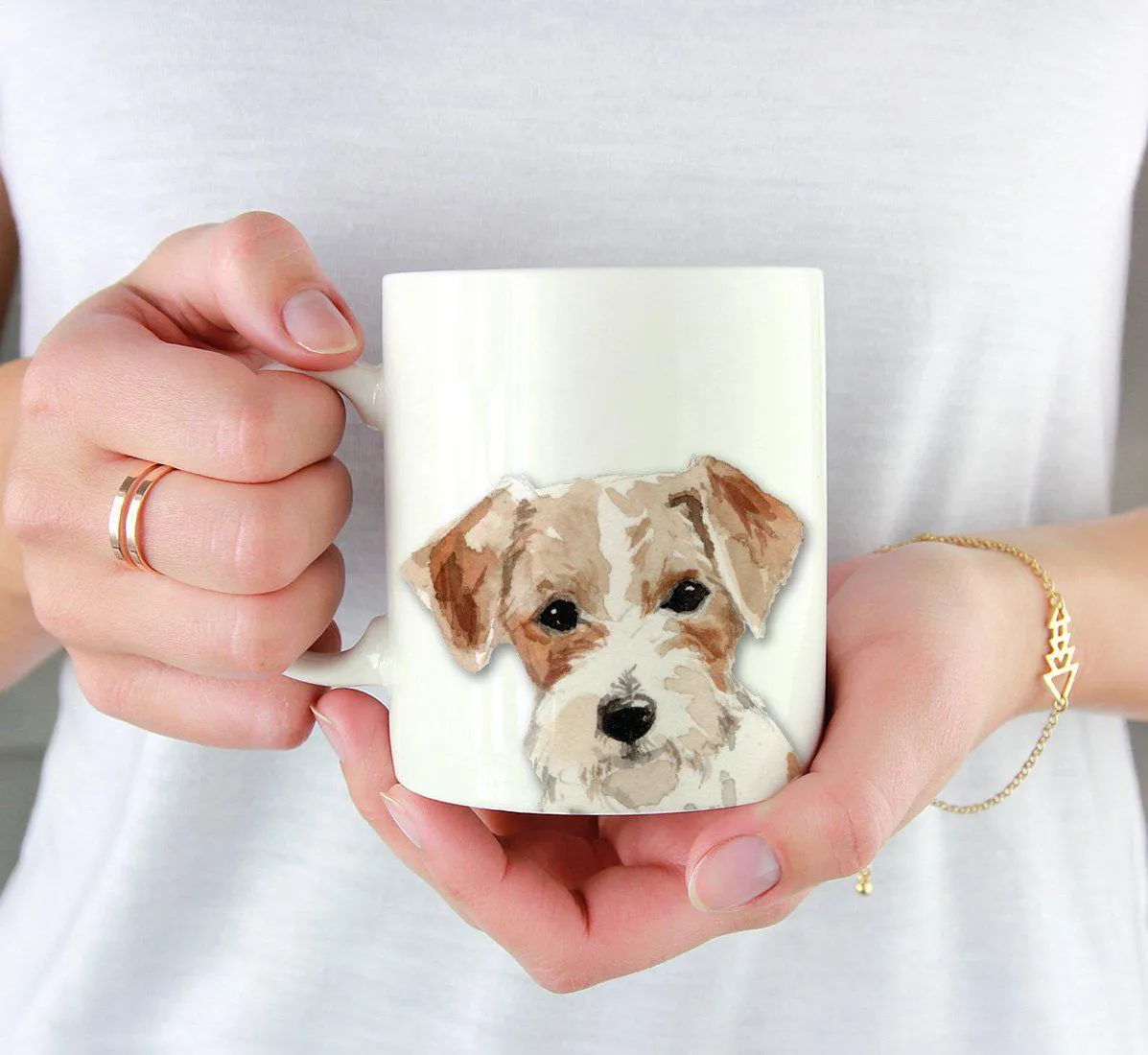 Andaz Press 11oz Close Up Dog Coffee Mug