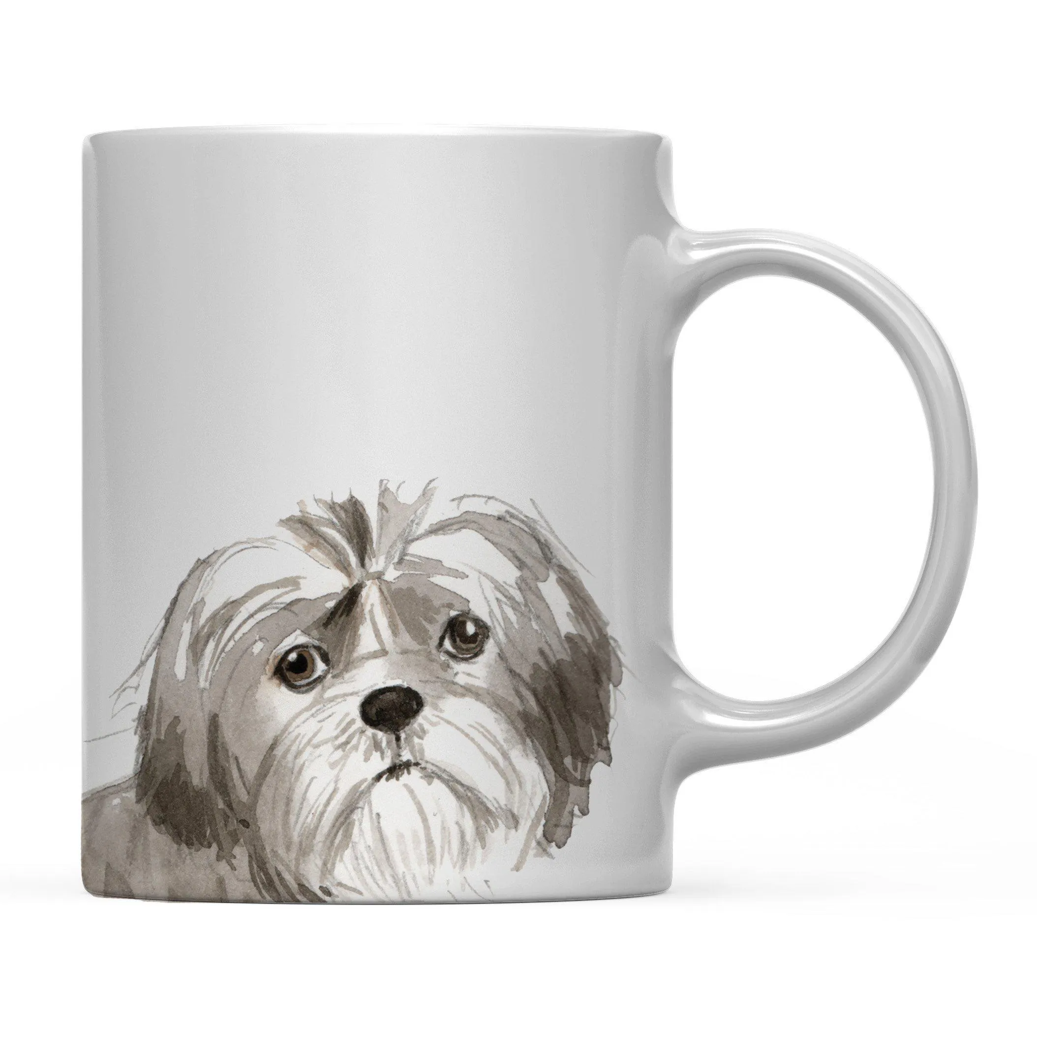 Andaz Press 11oz Close Up Dog Coffee Mug