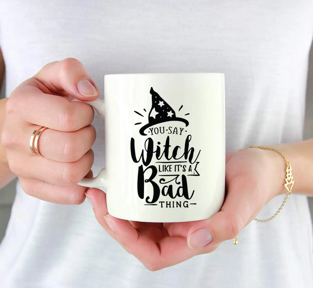 Andaz Press 11oz. Coffee Mug, You Say Witch Like It's a Bad Thing