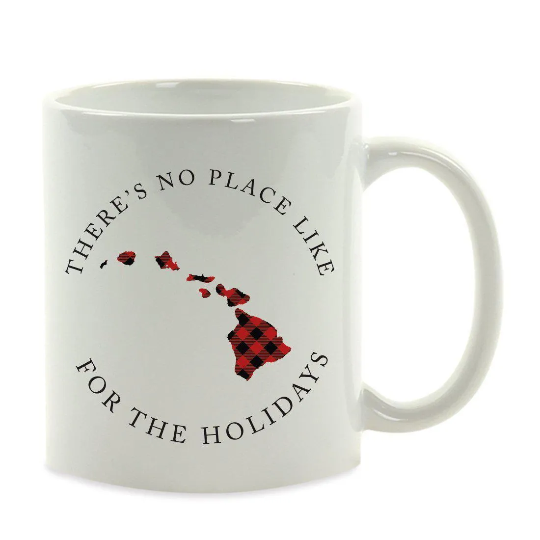 Andaz Press 11oz Plaid US State Home Coffee Mug