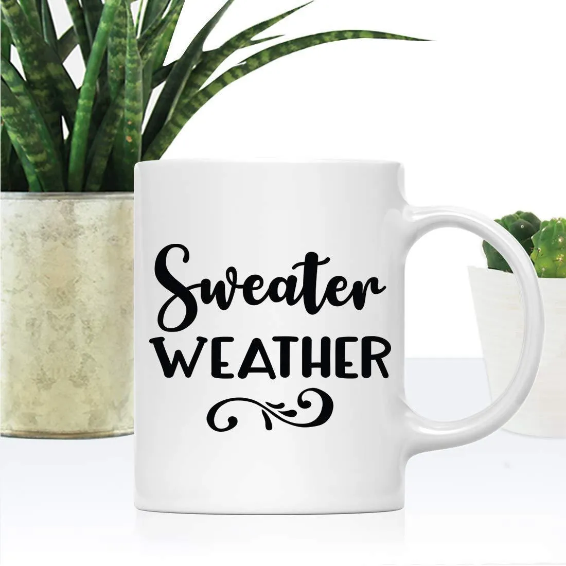 Andaz Press Autumn 11oz. Coffee Mug Gift, Sweater Weather