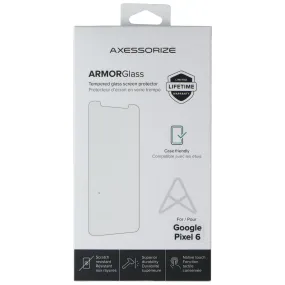 Axessorize Tempered Glass Screen Protector for Google Pixel 6 - Clear