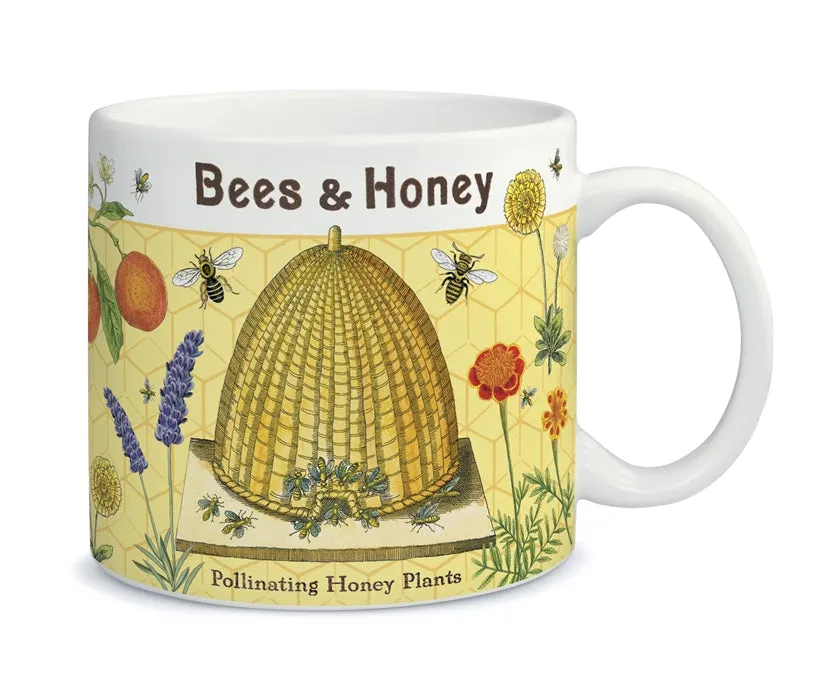 Bees & Honey Vintage Mug