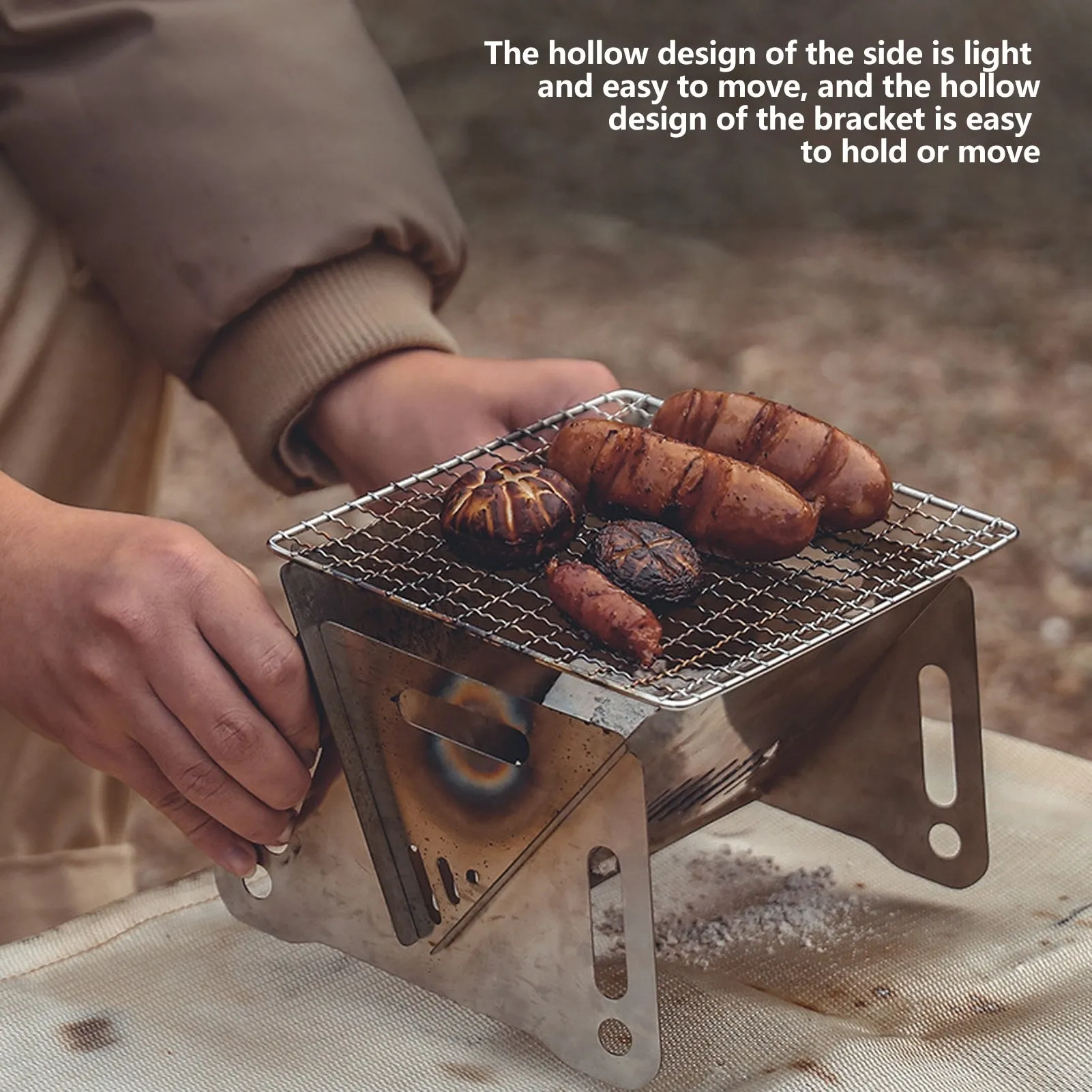 Camping Foldable Charcoal Grill