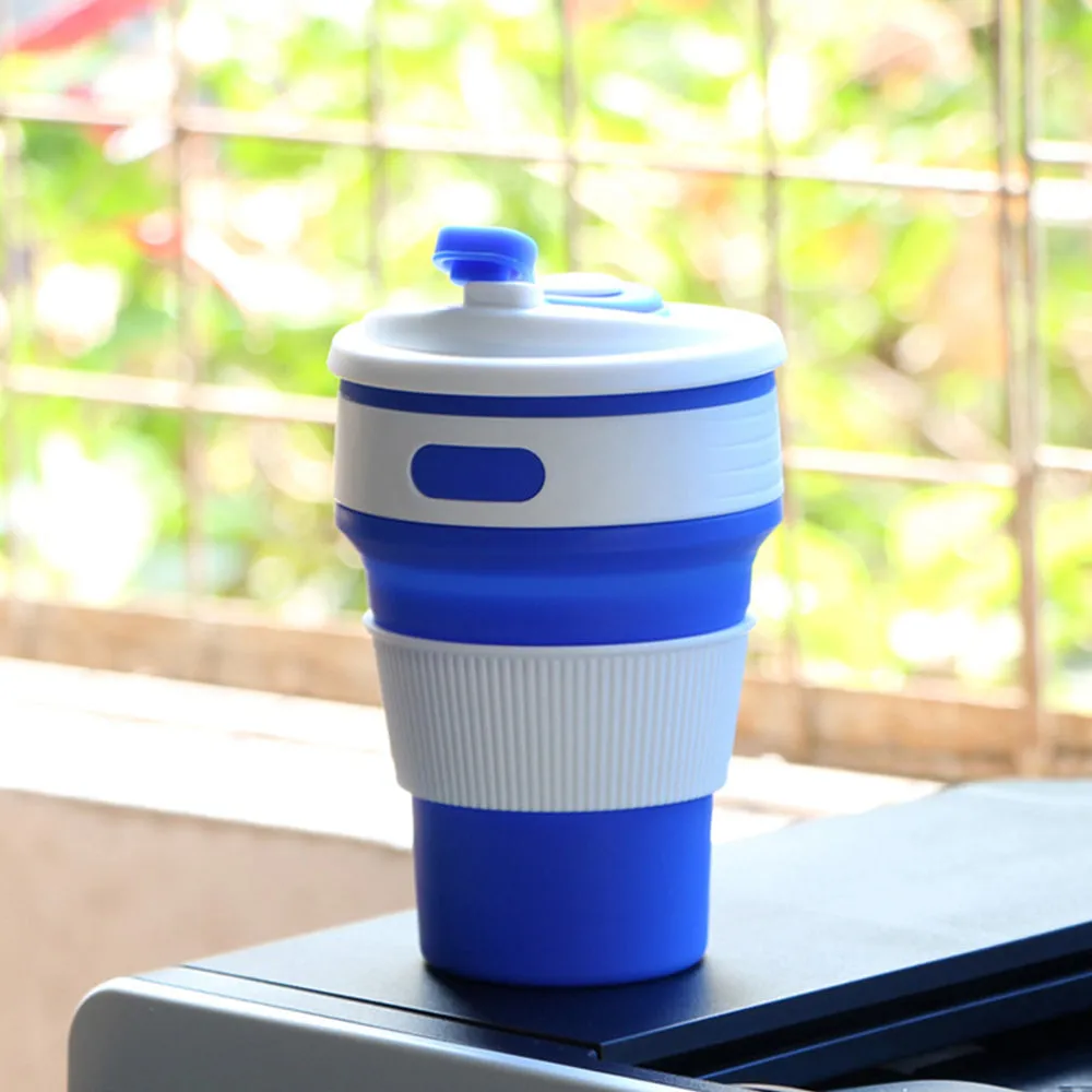 Collapsible Silicone Coffee Cup