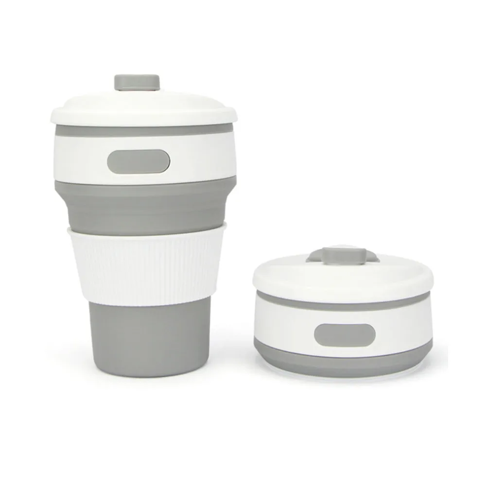 Collapsible Silicone Coffee Cup