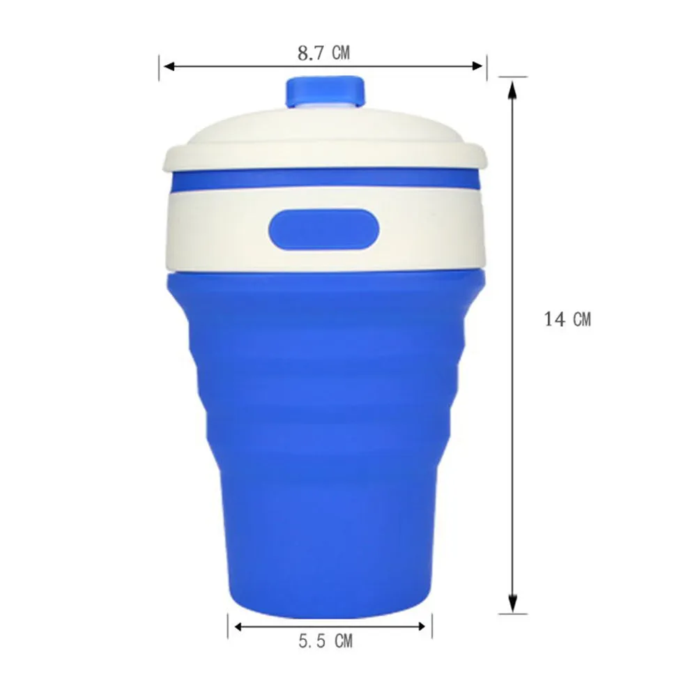 Collapsible Silicone Coffee Cup