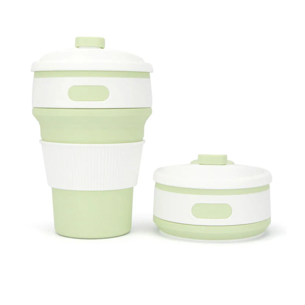 Collapsible Silicone Coffee Cup