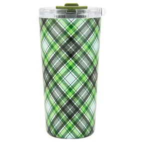 DRINCO®  Seattle 20oz Leakproof Tumbler with Straw - Ireland Plaid