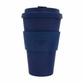 Ecoffee Cup Dark Energy with Blue Lid 14oz