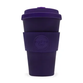 Ecoffee Cup Sapere with Purple Lid 14oz