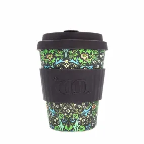 Ecoffee Cup WM Morris Blackthorn with Brown Lid 12oz