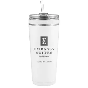 Embassy Suites Tampa Brandon Custom 26oz Flex Bottle - White