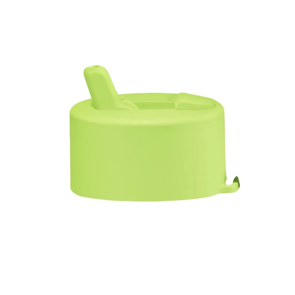 Frank Green Replacement Flip Straw Lid With Strap - Pistachio Green