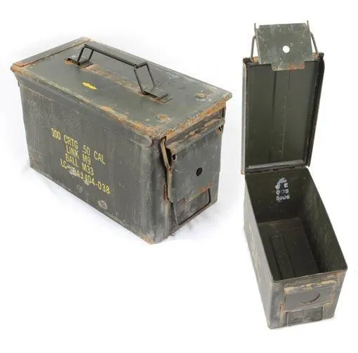 GI .30 & .50 Caliber Ammo Cans - Surplus