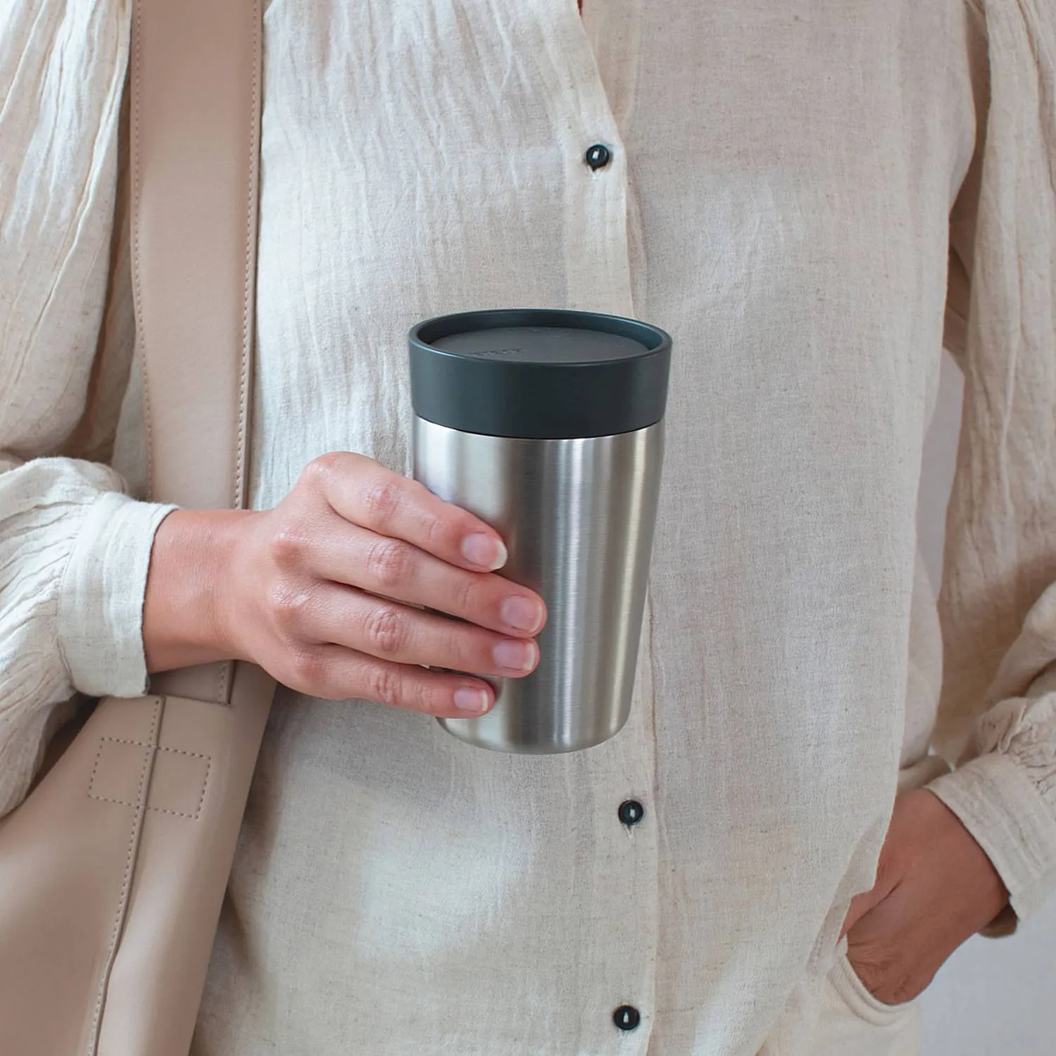 Make & Take Insulated Cup, 0.2L - Dark Grey