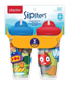 Playtex® Stage 3 Straw Cup - Car and Construct