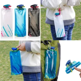 Reusable Sports Travel Collapsible Water Bottle