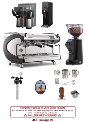 Simonelli Aurelia WAVE Coffee Espresso Coffee Shop Package   BARISTA TRAINING!