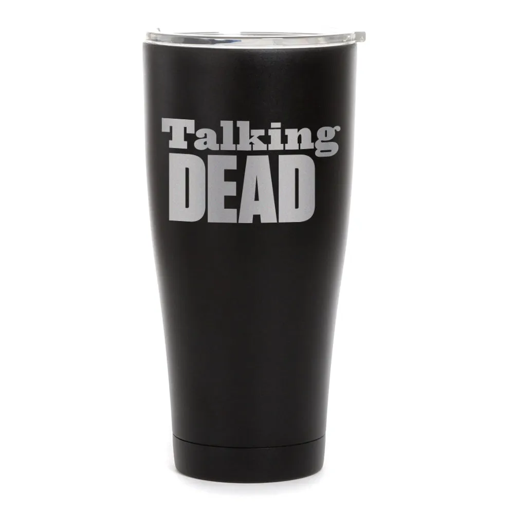 Talking Dead Logo Laser Engraved SIC Tumbler