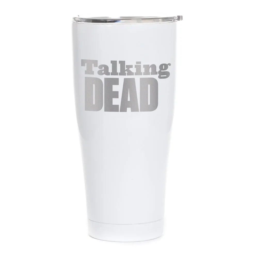 Talking Dead Logo Laser Engraved SIC Tumbler