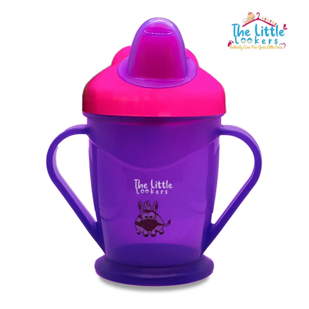 THE LITTLE LOOKERS Unbreakable Baby Sippy Cup with Double Handle I BPA Free Sippers for Infants/Kids/Toddlers