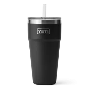 Yeti Rambler 26oz Straw Cup - Black