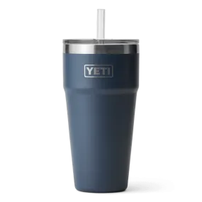 Yeti Rambler 26oz Straw Cup - Navy